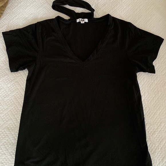 LNA deep V choker tee - Picture 4 of 9